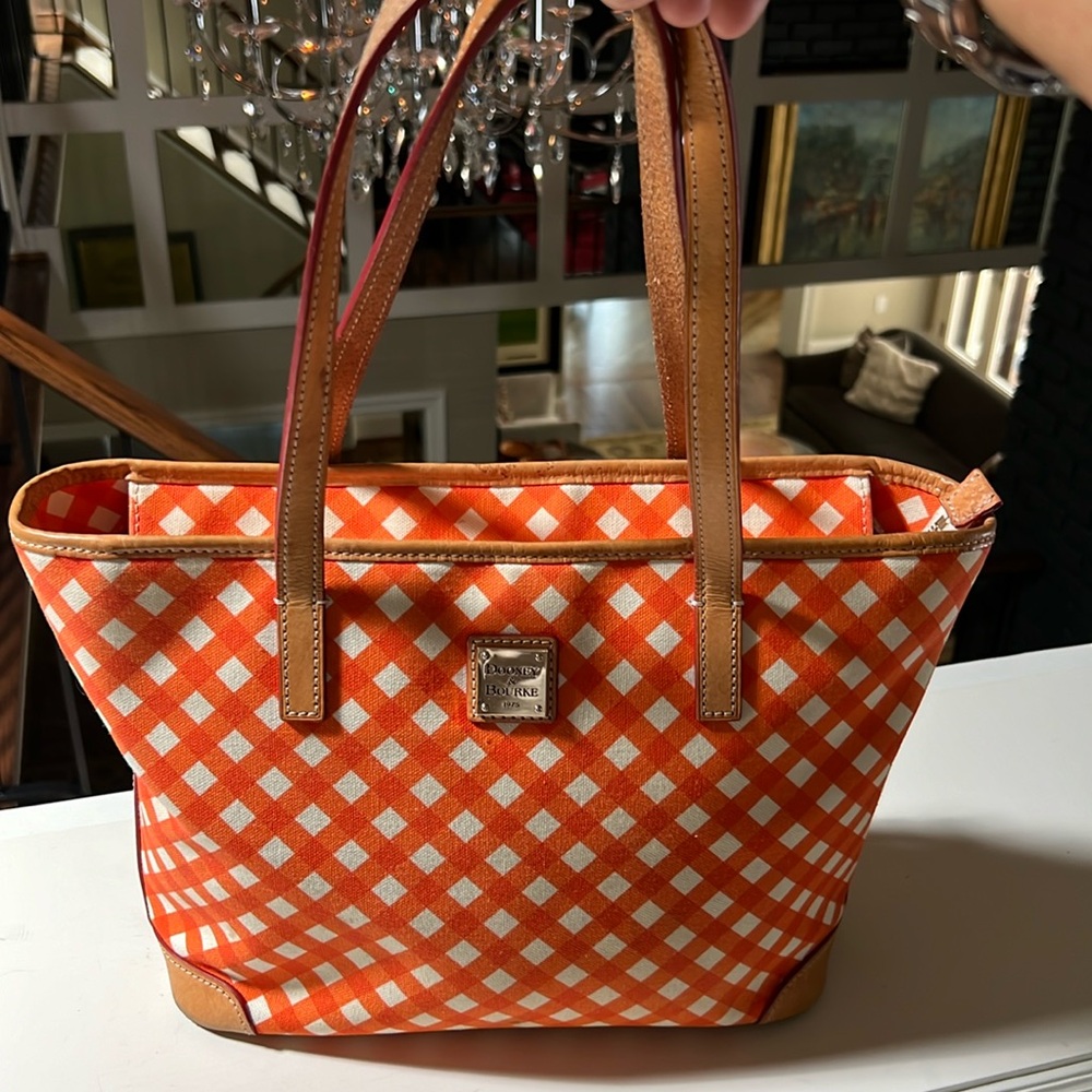 Gingham Tote